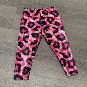 Dori Creations animal print leggings - size 12/18 Months